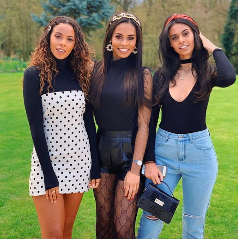 Rochelle Humes Look A Like Sisters Who Are Her Triplets Sophie And Lili Piper Celebrity